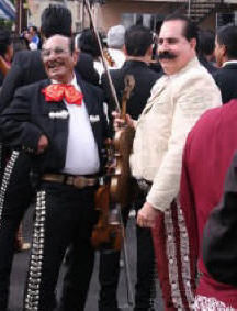 Mariachis at Mariachi Plaza